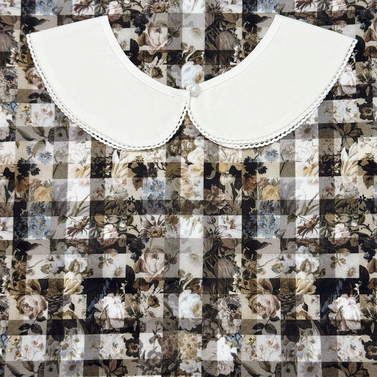 1/2/3/4/5M 100% Cotton Fabric Archive Gingham 80S combed Cotton Poplin printing Sewing Making Dress Clothing Handmade DIY cloth