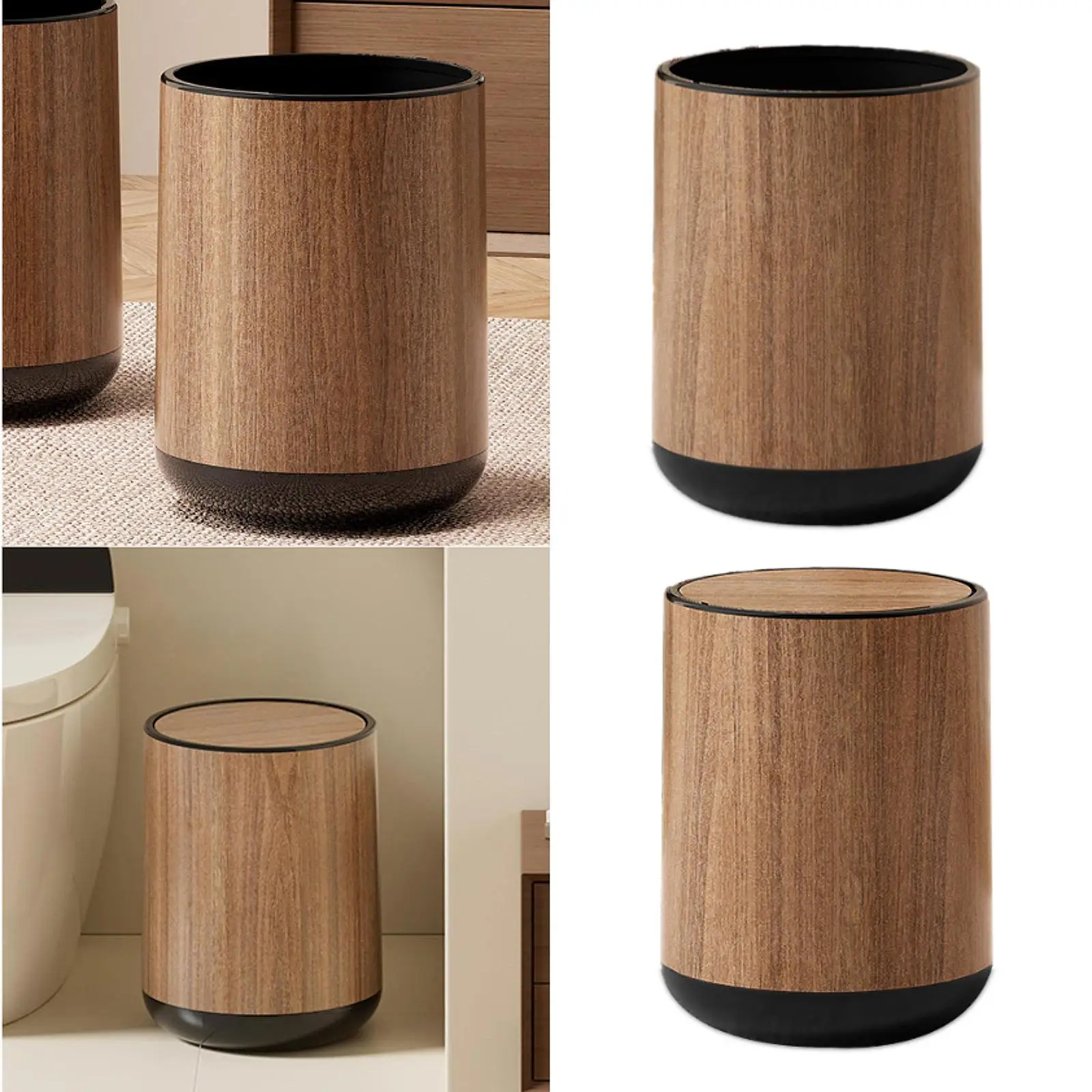 쓰레기통 쓰레기통 사무실 침실 욕실 실내 실외 쓰레기통 15L