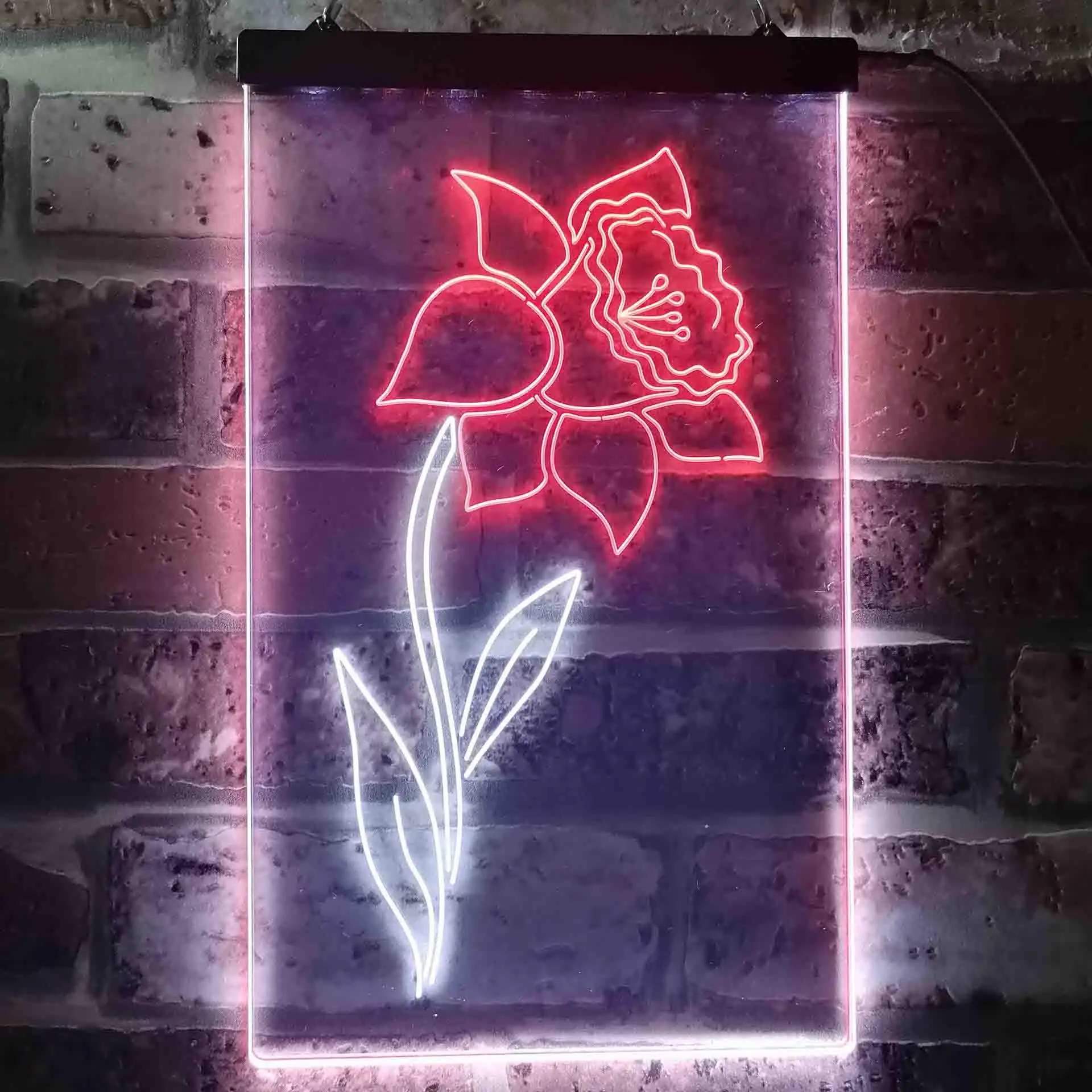 Daffodil Flower Room Dual Color Led Neon Sign st6-i3527