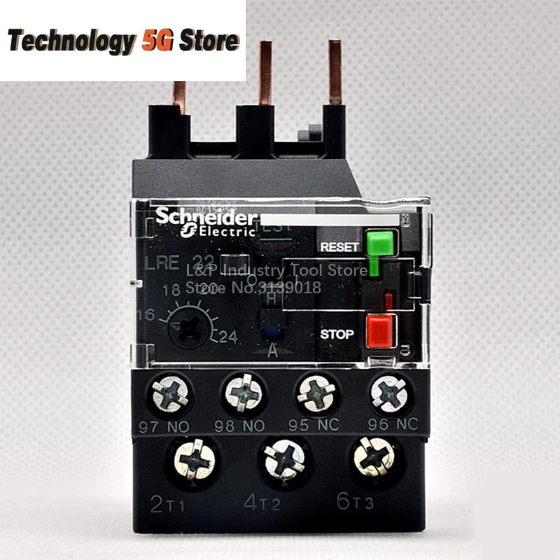 

Оригинальный Китай LRN35N 30-38A Schneider Electric Smart Home LRN32N 23-32A Тепловое реле перегрузки LRE22N Обновление LRN22N 16-24A