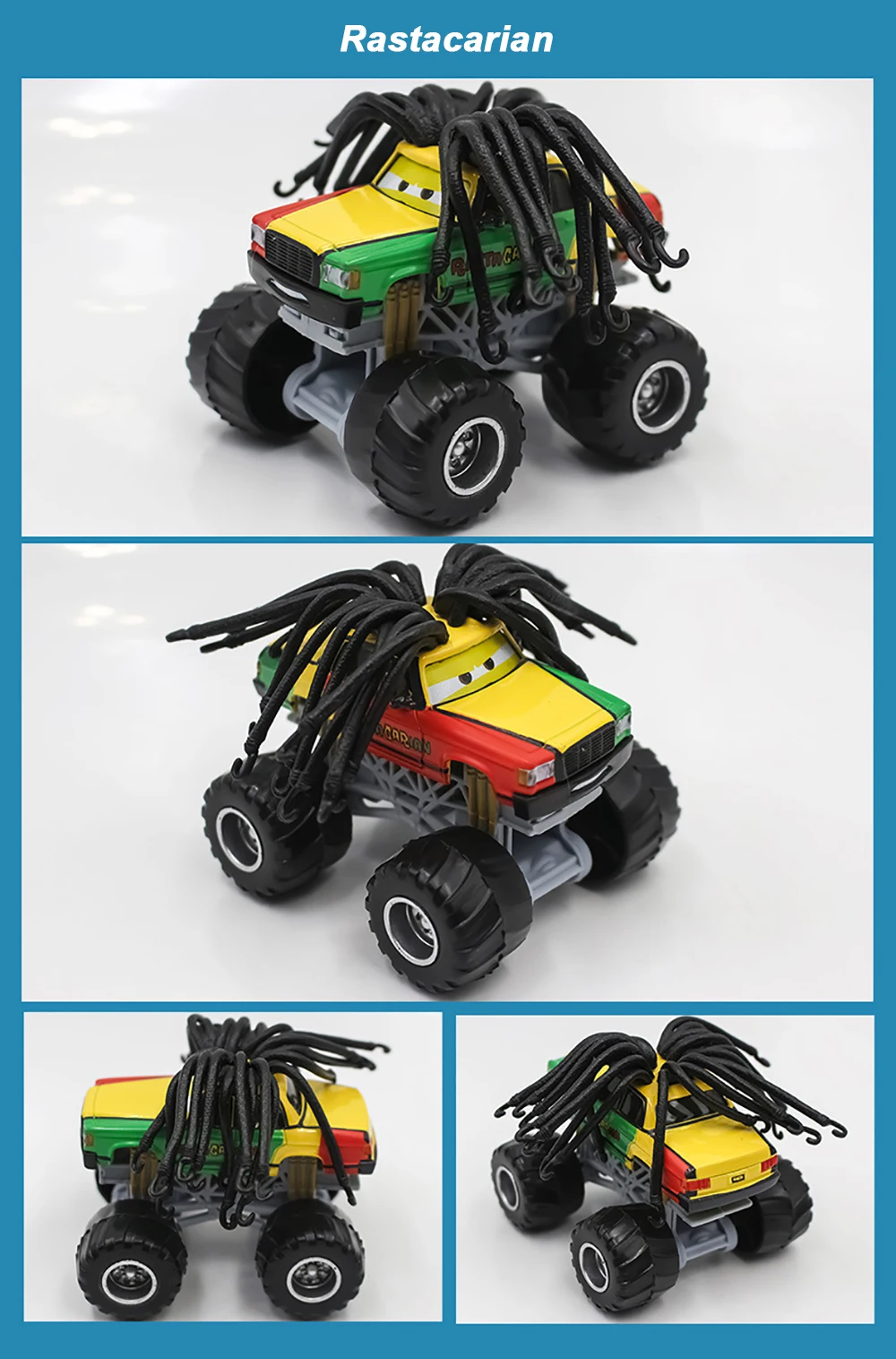 Pixar Cars 3 Legierungs-Offroad-Fahrzeug mit großen Rädern, Lightning McQueen, I-Screamer, Wrestler-Modellautos, Kinderspielzeug, Weihnachtsgeschenke – Detail 17