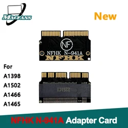 New NFHK N-941A 128GB 256GB 512GB NVMe M.2 NGFF PCIe SSD for late MacBook Air A1398 A1502 A1465 A1466 Adapter Card 2013-2015