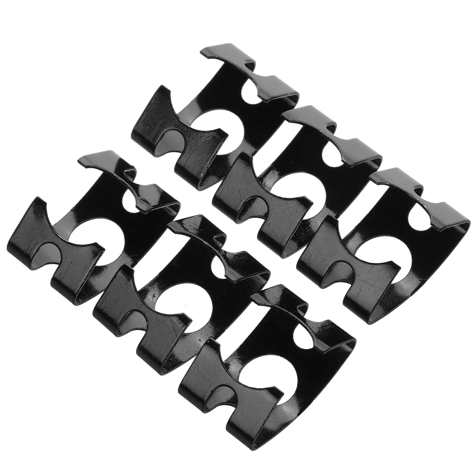 20Pcs Brake Cable Clip Metal Vehicle Tube Guide Sturdy Shifter Housing Clip for Brake Line Gear Cable Organization Derailleur