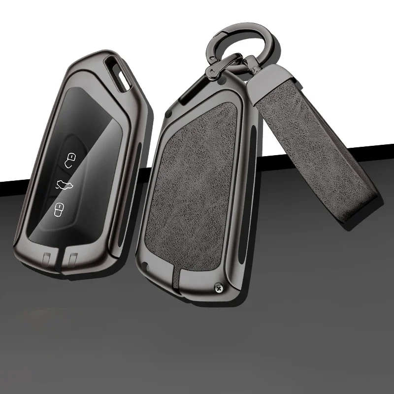 

Zinc Alloy Car Key Case Cover for Volkswagen VW New Golf 8 Passat Magotan for Skoda Octavia 3 A8 MK8 SEAT Leon MK4 2019 2021