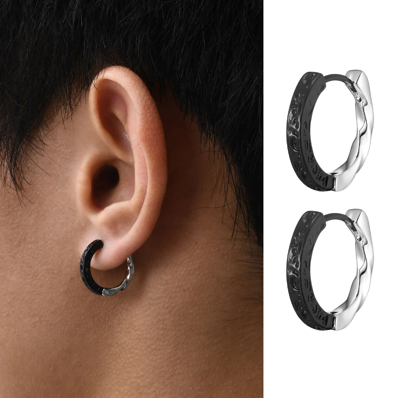 Chic Mobius Hoop Ea…