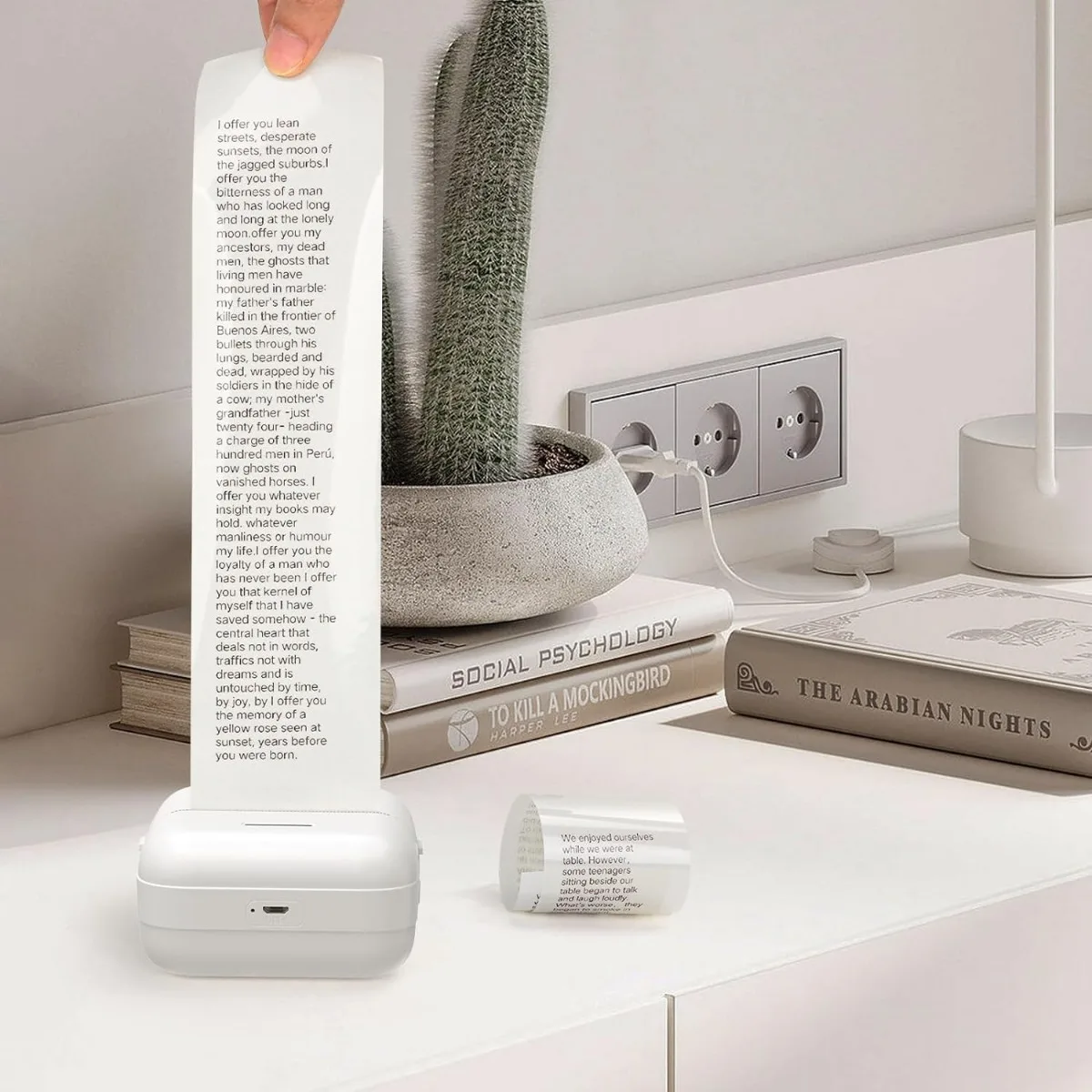 57x30mm Large Roll Thermal Printer Paper Transparent Photo Sticker Long Time Using For Mini Portable Printer DIY Note Label Memo