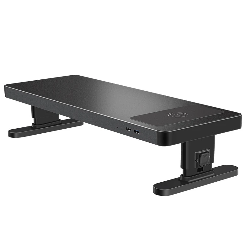 

Computer Monitor Stand Wireless Charging Monitor Support Elevated Adjustable Height Monitor Riser