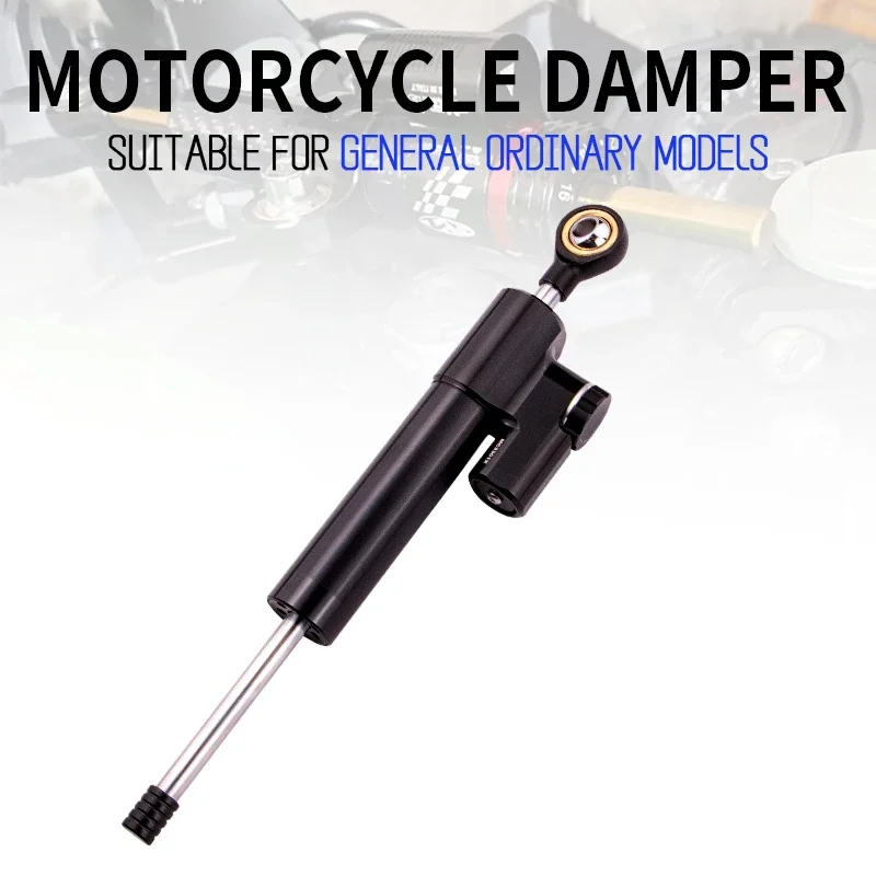 

Modified Universal Steering Stabilize Damper Bracket Motorcycle 256mm FOR YAMAHA MT 03 07 09 Honda Suzuki Kawasaki Ducati Suzuki