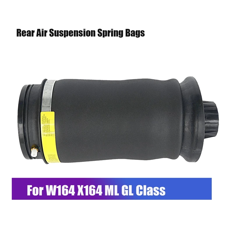 1 Piece Air Suspension Spring Bags Rear Replacement For Mercedes Benz W164 X164 ML GL 350 450 550 2005-2015