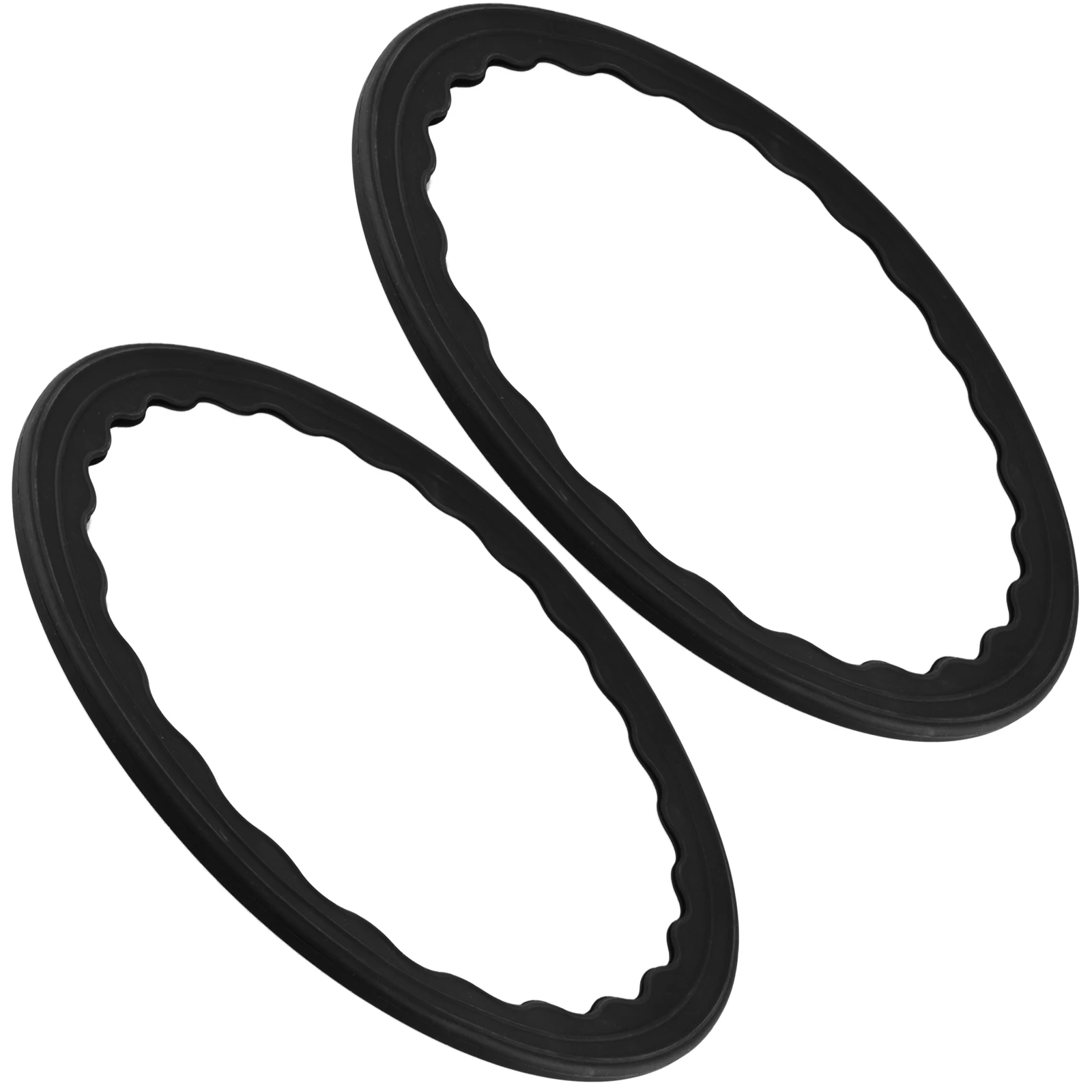 

2pcs Black Rubber 14.5-16.5 Inch Furniture Leg Protectors Non-slip Mats Chair Bottom Floor Covers Bar Stool Leg Floor