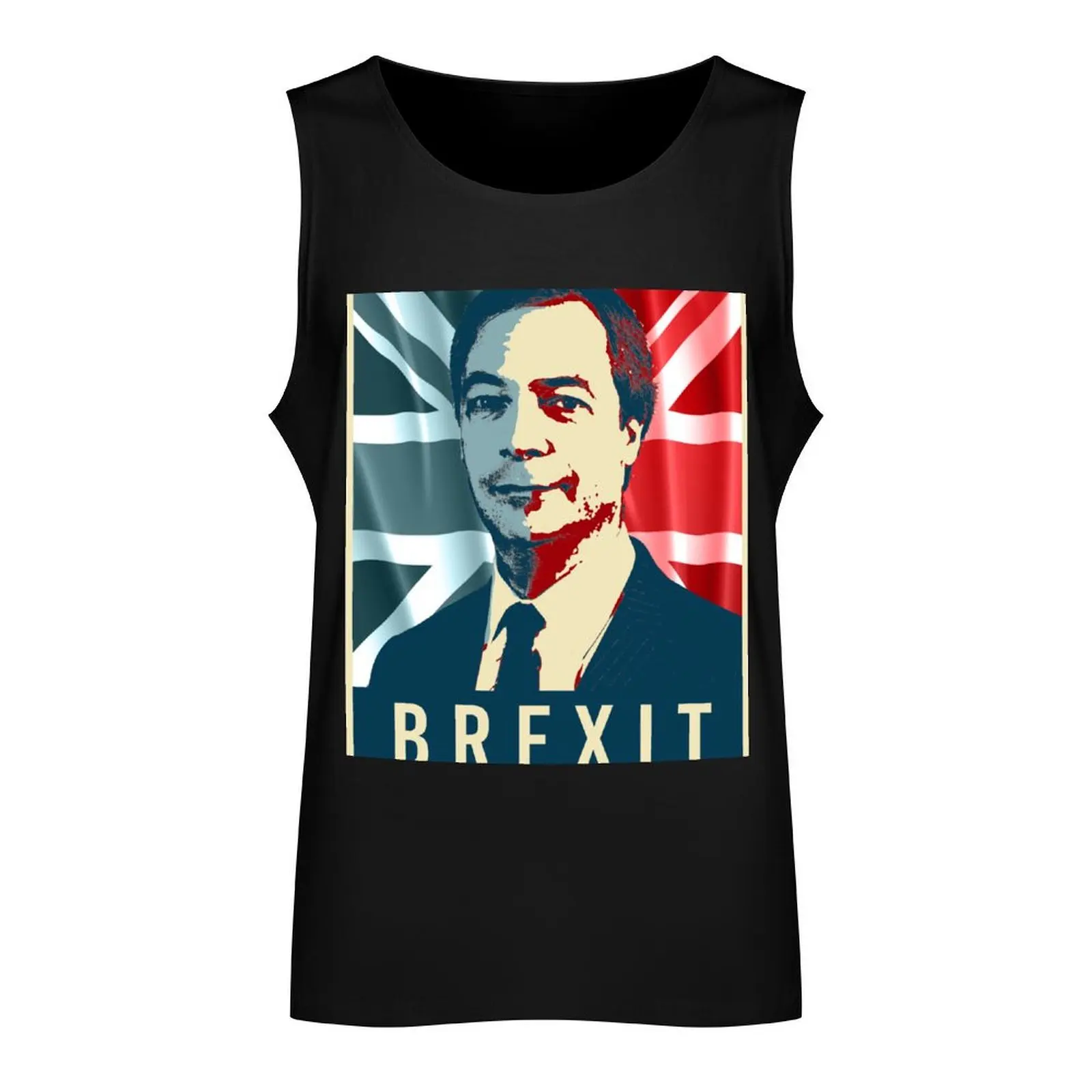 Nigel Farage Brexit Tank Top sleeveless shirt man t shirt