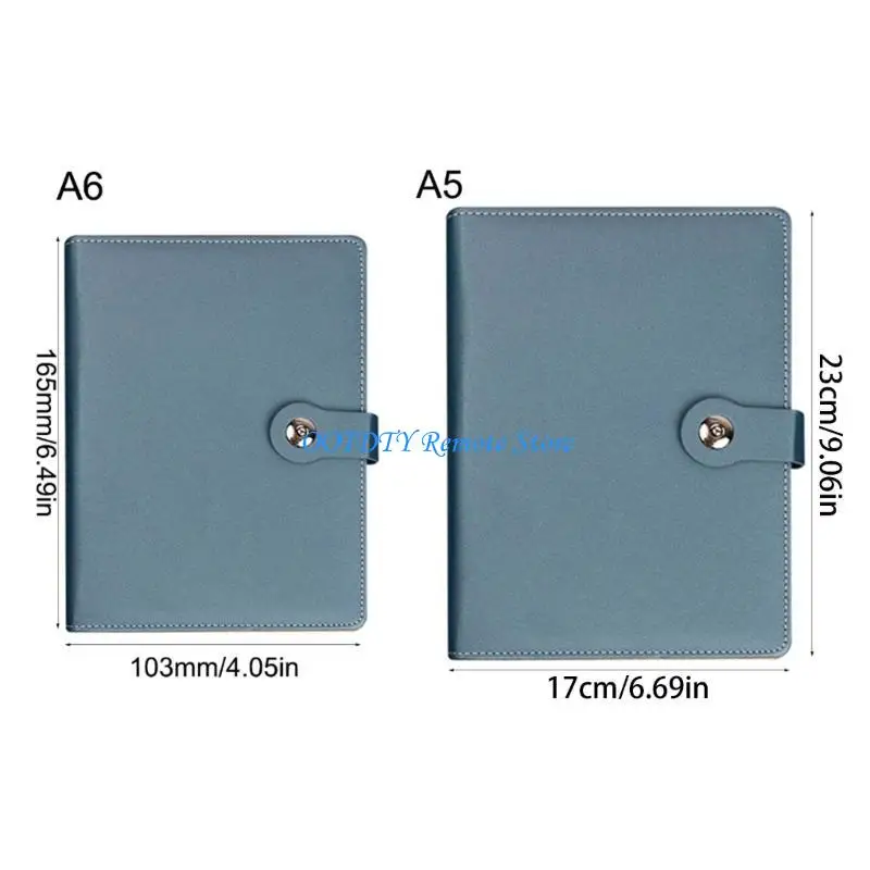 DXAB RELECLÁVEL 6 RINGS PU BIDER NOTEBOONS CABRA HARDOBRA PARA REVISÃO DO REVISÃO