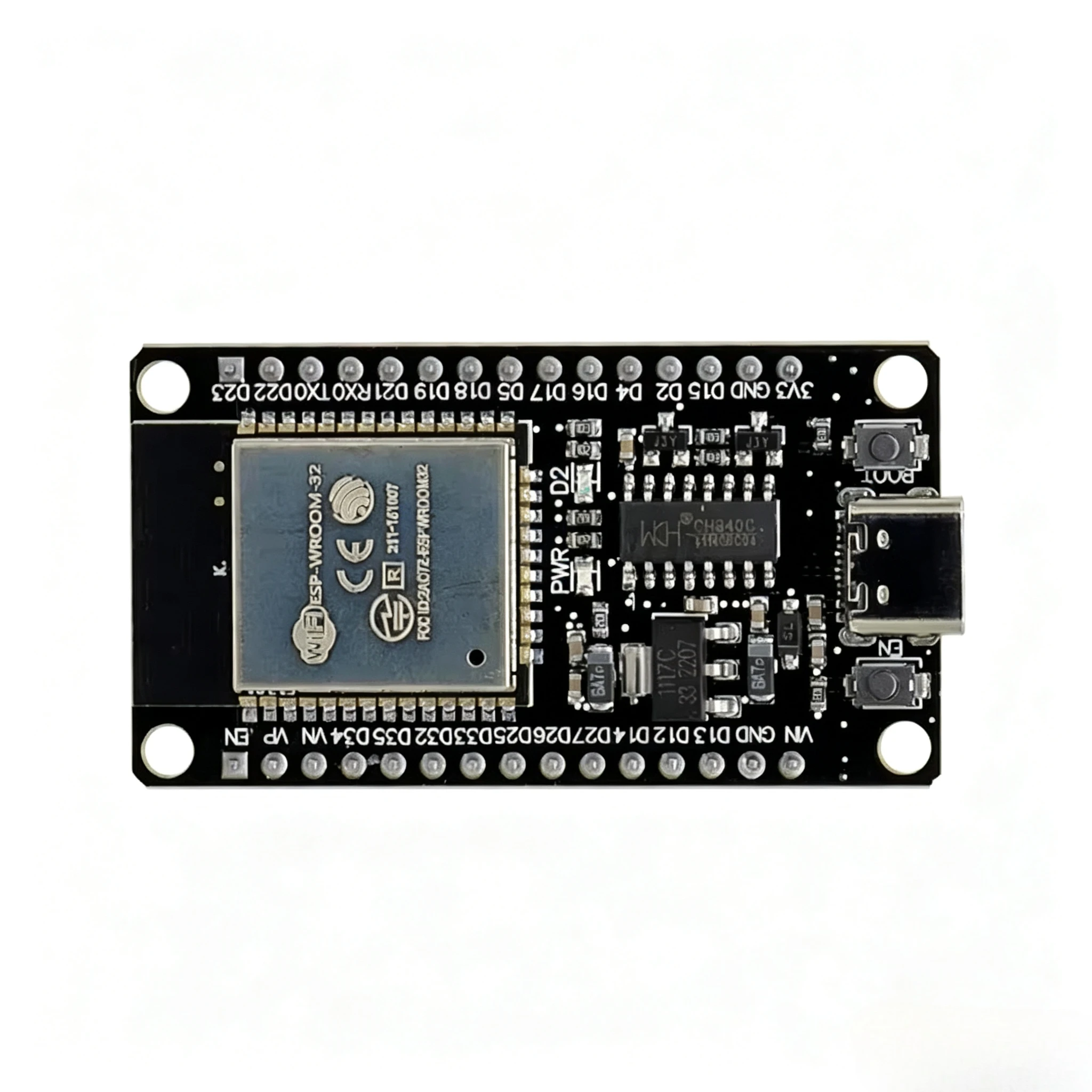 ESP32 Development Board TYPE-C USB CH340C WiFi+Bluetooth Ultra-Low Power Consumption Dual Core ESP32-DevKitC-32 ESP-WROOM