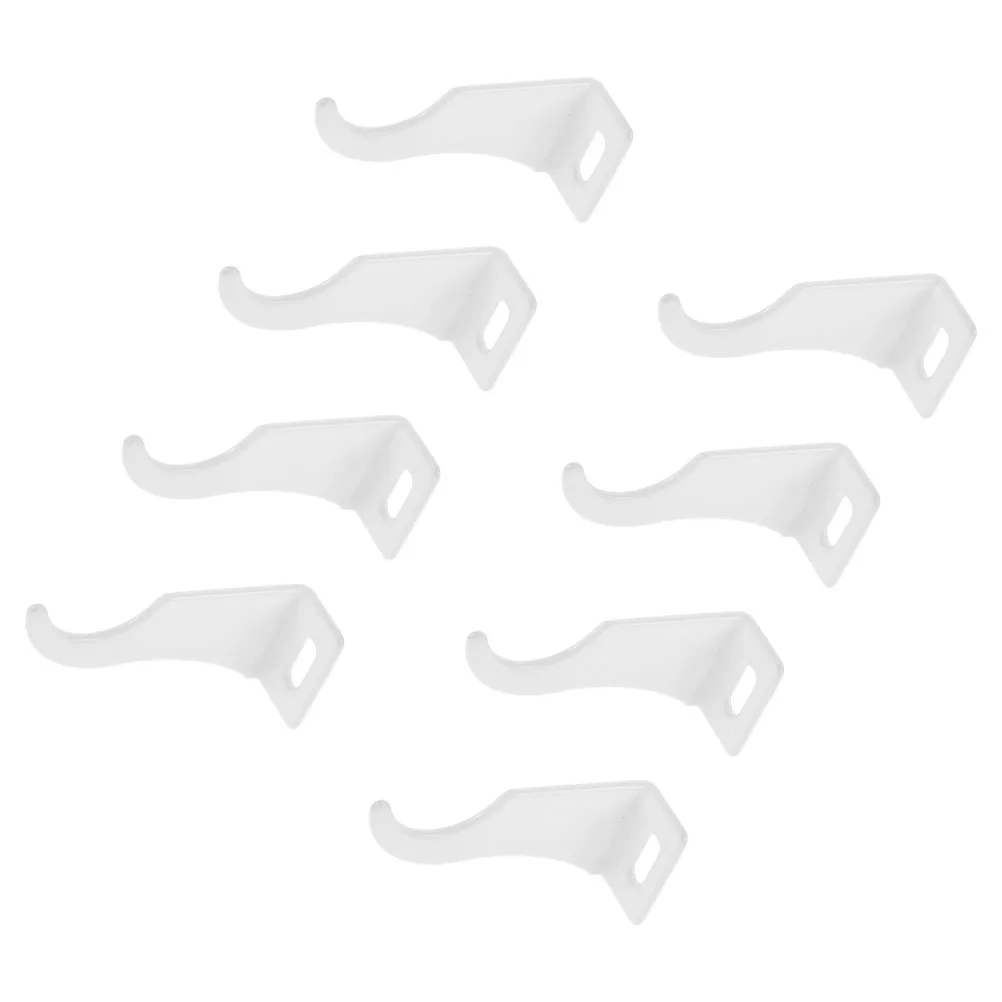 

8 Pcs Hook Pendant Heavy Duty Hooks Bag for Radiator Split Bathroom Towels Steel Dipped Hangers Metal
