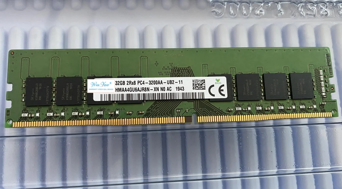 

Для HMAA4GU6AJR8N-XN 32G PC4- 3200A DDR4