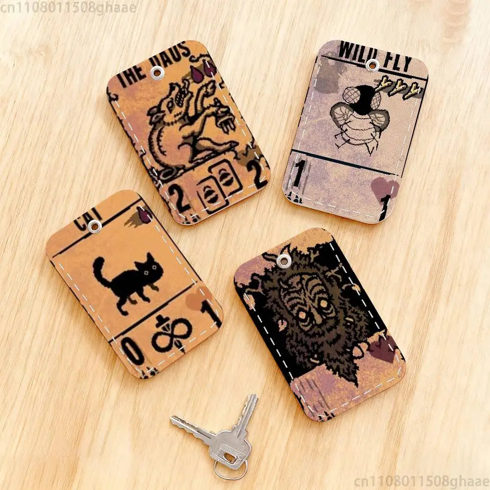 Game I-Inscryption  Personalised Print Card Holder Suitable For Holder Girls Door Card Case Women Badge Holder Keychain