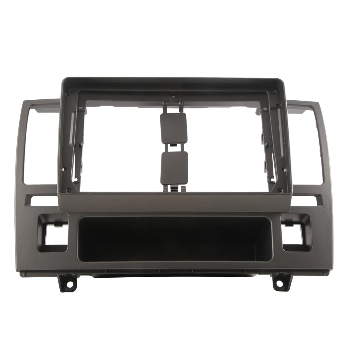 Panel embellecedor de Fascia de Audio DVD para salpicadero de coche, 9 pulgadas, 2Din, para Nissan Tiida 2004-2011, marco de navegación estéreo para reproductor Android