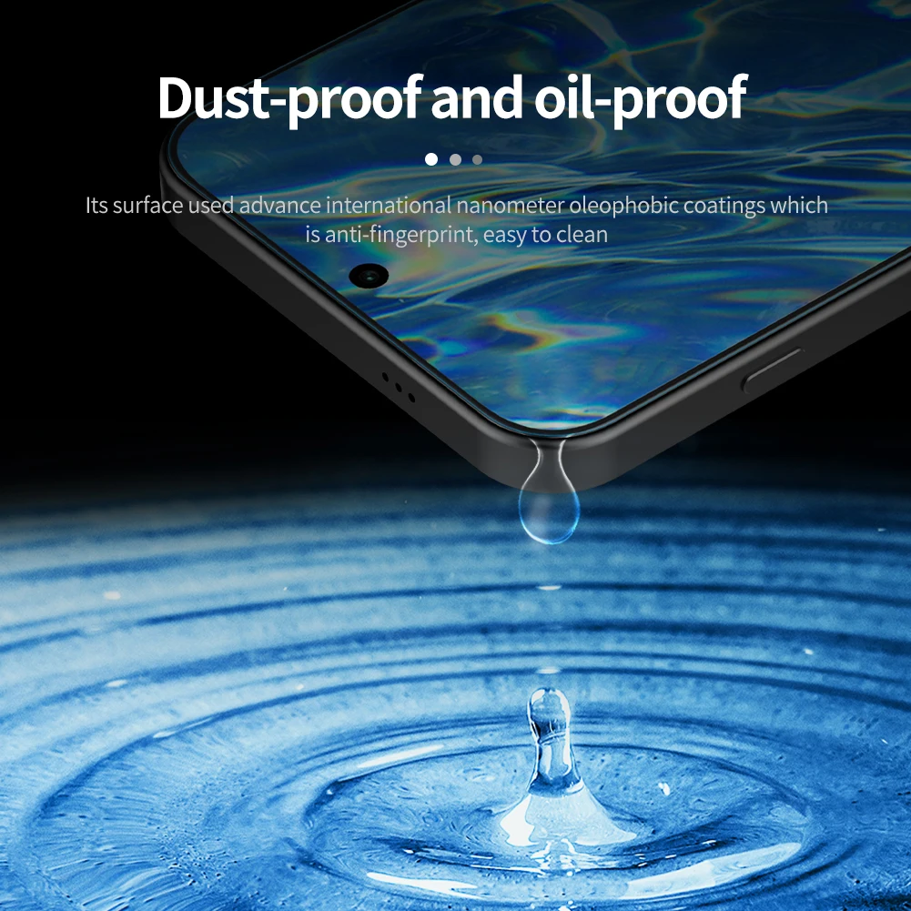 NILLKIN Für OnePlus 15, gehärtetes Glas, Displayschutzfolie, erstaunlich, H+PRO, hochwertige transparente Glasfolie, 2,5D, 9H – Detail 7