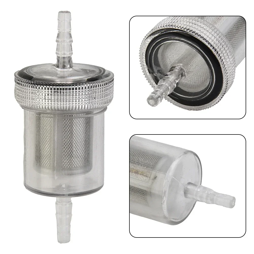 4mm Diesel In-Line Fuel Filter Kit Transparent Diesel Oil Filter For Webasto For Eberspacher Air Heater Diesel Set Car Accessory