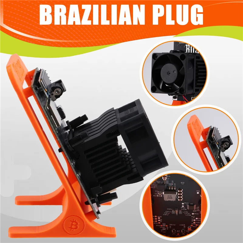 ABUS-Bitaxe Gamma 601 BTC Solo Miner 1,2TH/S 18-22 Вт BM1370 Asic Chip от Antminer S21 Pro Bitcoin Crypto BTC Miner