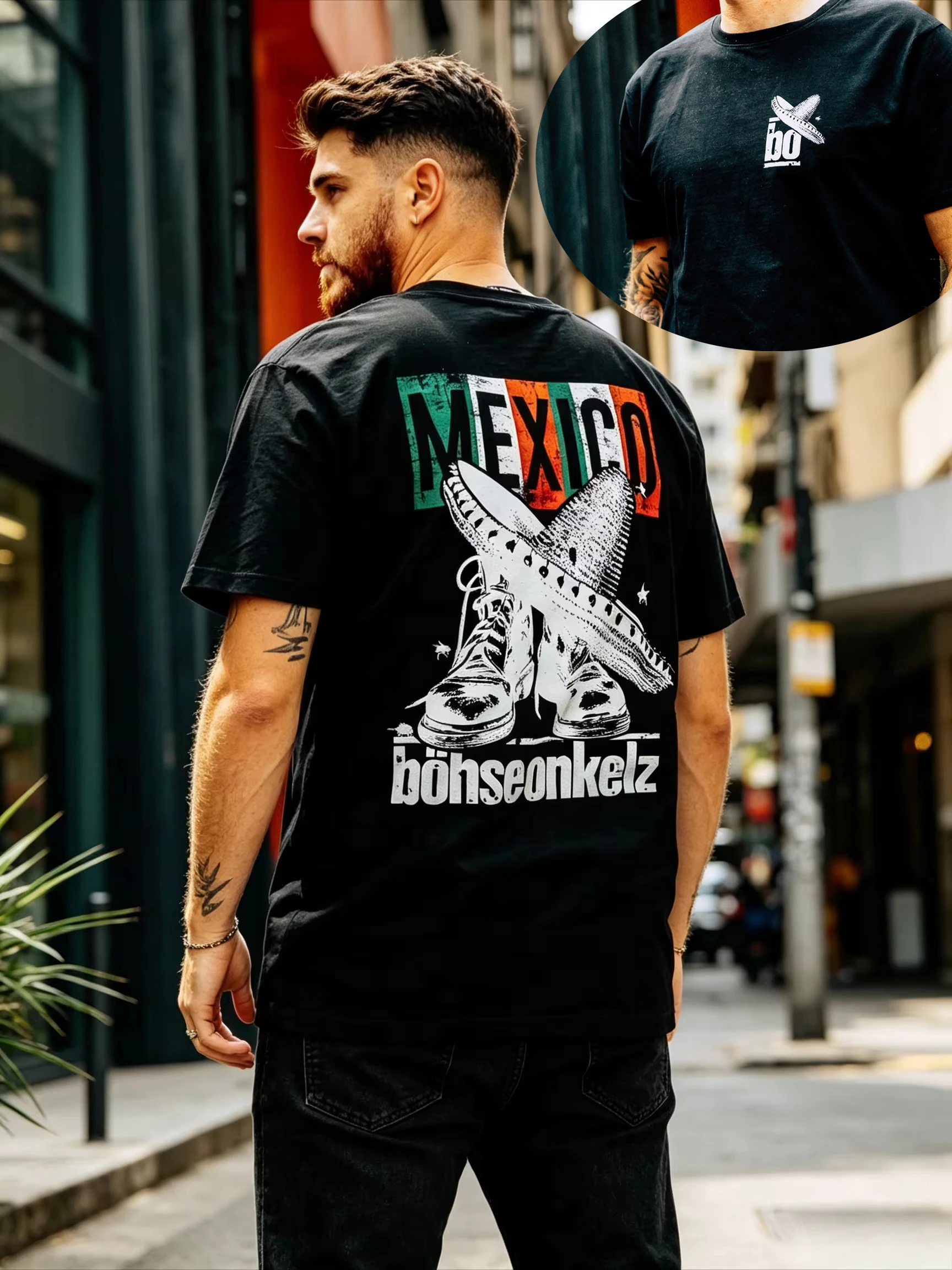 Power Tools World - T-shirt Böhse Onkelz World Tour, style