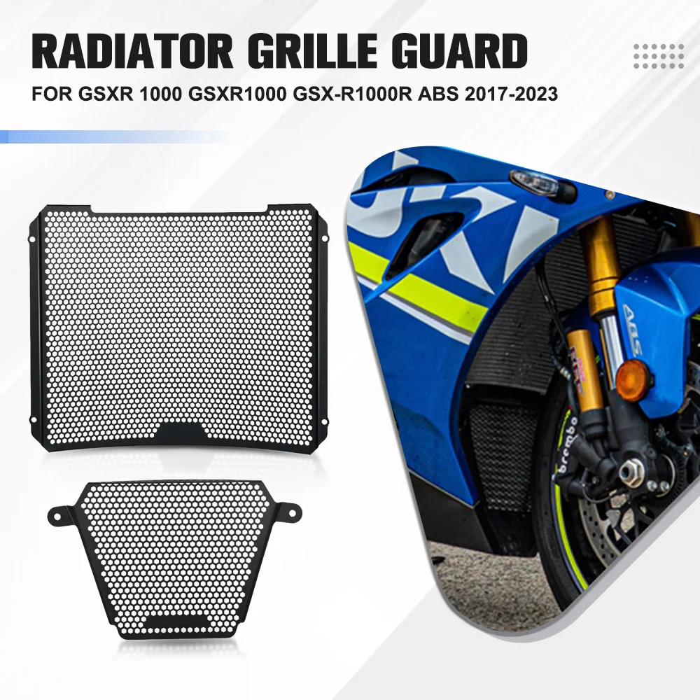 

Для Suzuki GSXR1000 GSX-R1000R ABS 2017-2018-2019-2020-2021-2022-2023 Защитная решетка радиатора, крышка мотоцикла