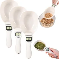 Cuchara báscula digital grande para mascotas y cocina - 7.19 € Cuchara báscula digital grande para mascotas y cocina