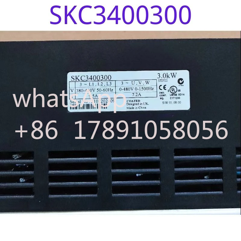 Used frequency converter SKC3400300, 3KW, 380V, functional tested and intact in appearance