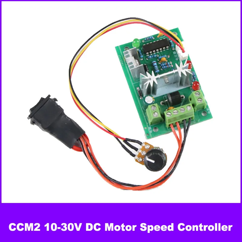 CCM2 10-30V PLC Universal PWM DC Motor Speed Controller Can CW CCW Control For Micro Motor