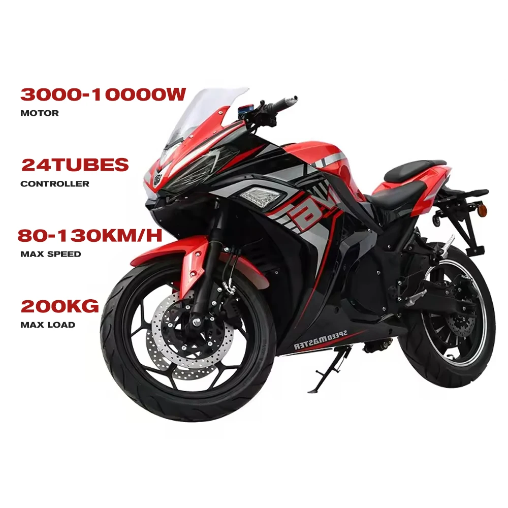 

Electric Motorcycle 72v20-72v100ah 80-130km/H Long Running Distance Range Electric Motorcycle for Adults