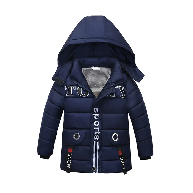 Winter Toddler Boy Thicken Jacket Coat Kids Coats Baby Boy Clothes Outerwear Down Jacket Boys Winter Coats Boys Down Parkas