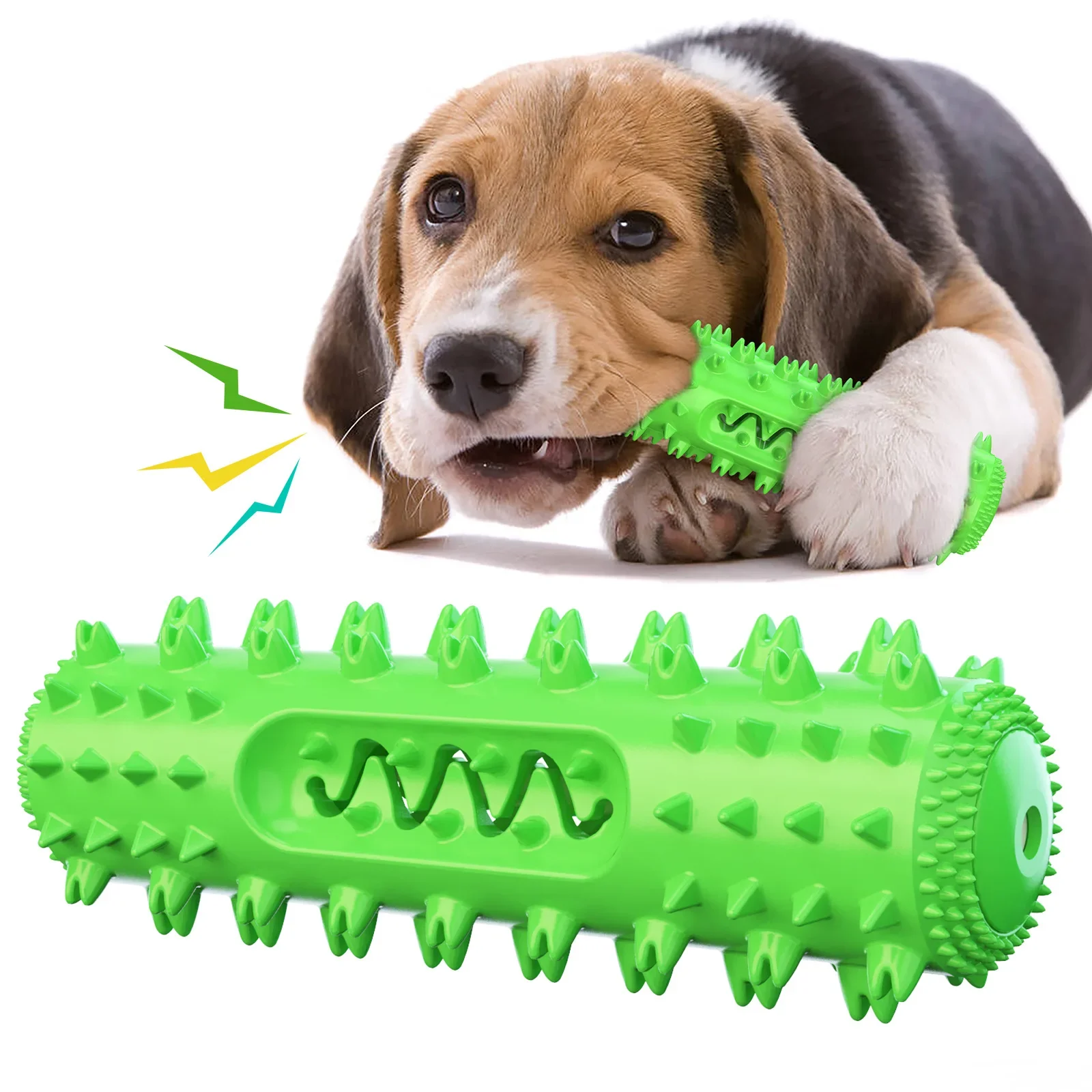 

Dog Toy Teeth Grinding Teeth Cleaning Dog Toothbrush Leaking Food Pet Supplies Dog Accessories Игрушки Для Собак Pet Toys