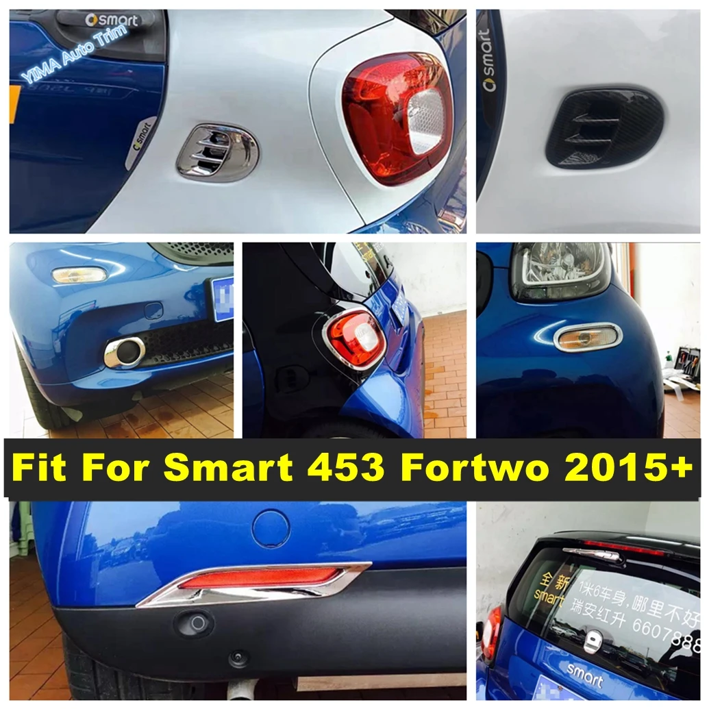 

Fog Lights / Rear Taillight / Window Wiper / Turning Lamp Cover Trim ABS For Smart 453 Fortwo 2015 - 2020 Exterior Accessories