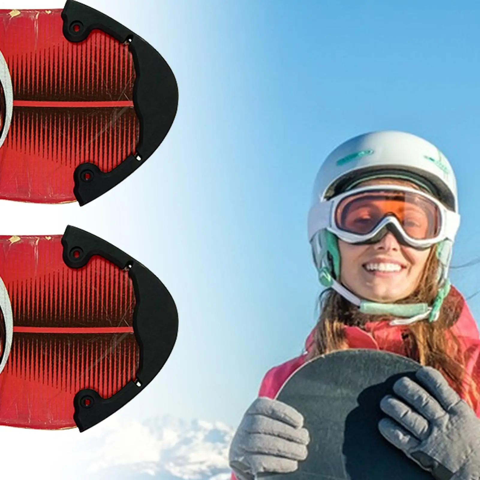  Skateboard Deck Guards Edge Cover Anti Collision Durable Snowboard Protection Strip Longboard Deck Bumpers Strip for Longboard