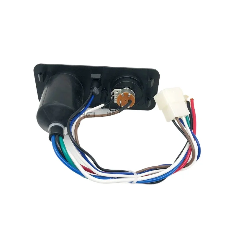 Excavator For Foton Lovol FR 60 65 Shanhe Intelligent 50 60 70 Air Conditioning Controller Warm Air Control Switch Panel