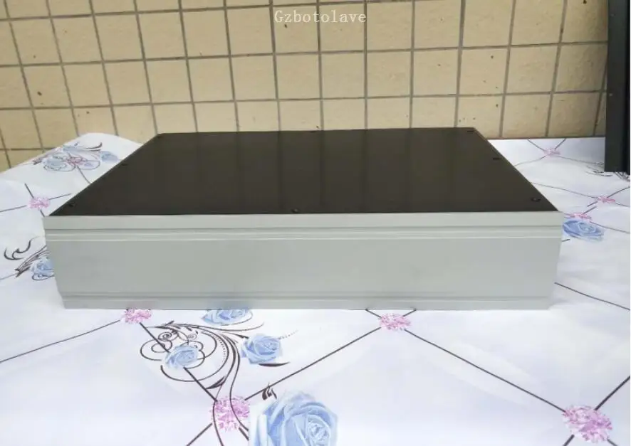 

All aluminum power amplifier case preamplifier decoding DAC headphone DIY Enclosure 430*90*308mm