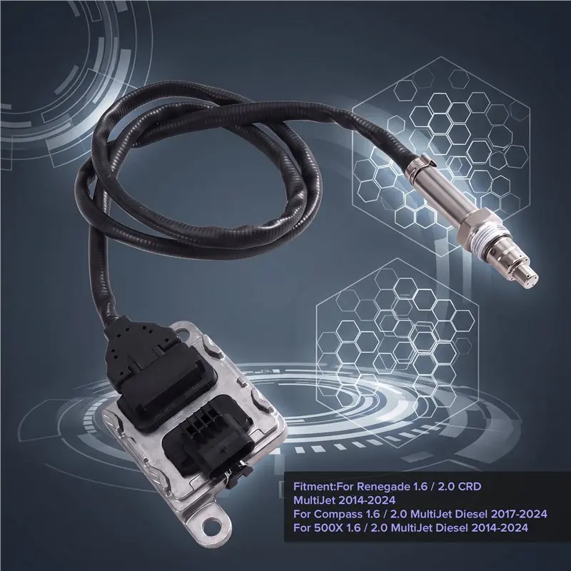 【Top Store!!】 Nox Sensor Nitrogen Oxide Sensor For Jeep Renegade Compass Fiat 500X 1.6 2.0 14- 24 OE 55282708 SNS0767