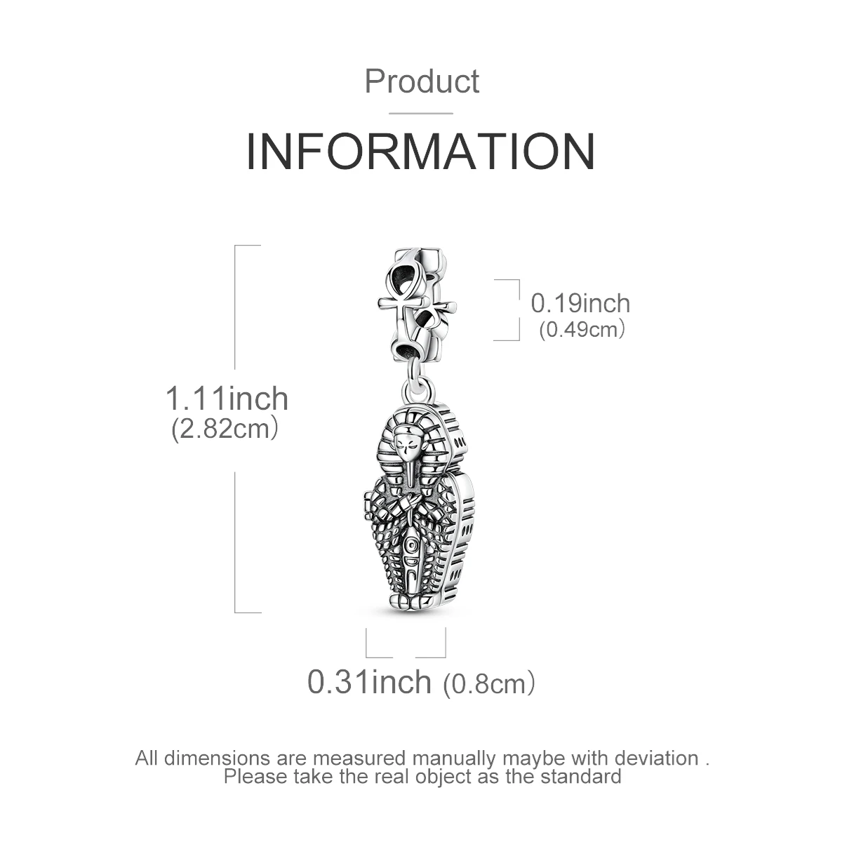 925 Sterling Silber Anhänger, aufklappbare Charms, russische Matroschka, Katze, Osterei, Globus, passend für Armband, Halskette, DIY, Damenschmuck – Detail 1