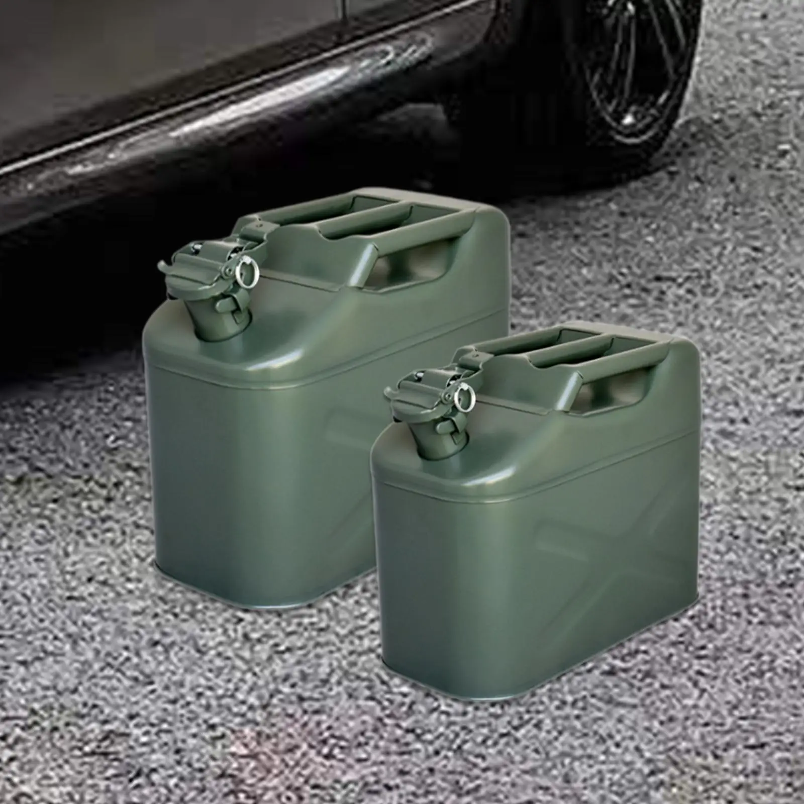 Auto Fuel Tank Liquid Storage Canister Fuel Can for Emergency Adventure Car