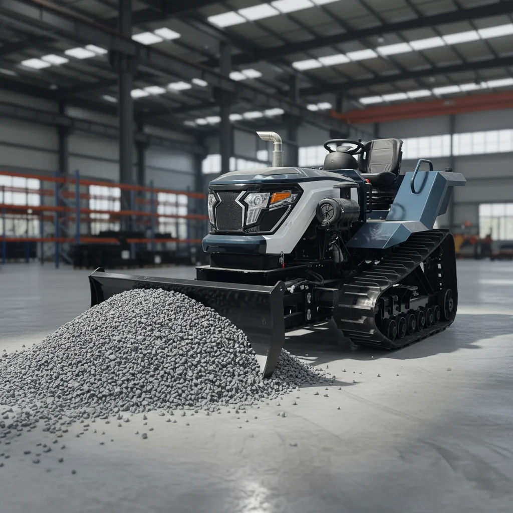 

Индивидуальная настройка дизельного гусеничного трактора с функциями бульдозера, рытья траншей и обратной засыпки