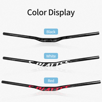 3K Carbon Fiber Handle Bar for Mountain Bike, Riser Bar, 720mm, Road Bike Handle Bar, Ultralight T700 Black, H002A272