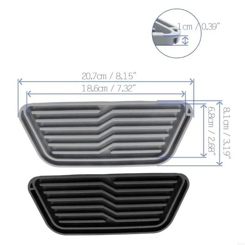 918D Siliconenplaat Koelkast DRIP Catcher voor Water Tray Morte Tray Dispenser