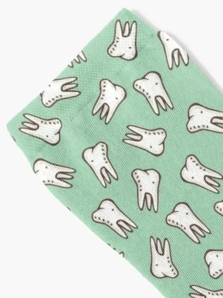 Teeth, Teeth, Teeth Socks cycling golf with print funny gift Boy Socks Women's