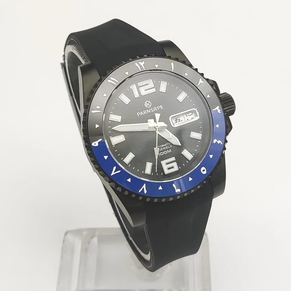 นาฬิกาลำลองผู้ชายแนว NH36, แฟชั่น, หรูหรา, วันที่, ปฏิทินแสดงวัน, กันน้ำ, เรืองแสง, 40มม., ความคิดสร้างสรรค์ส่วนบุคคล