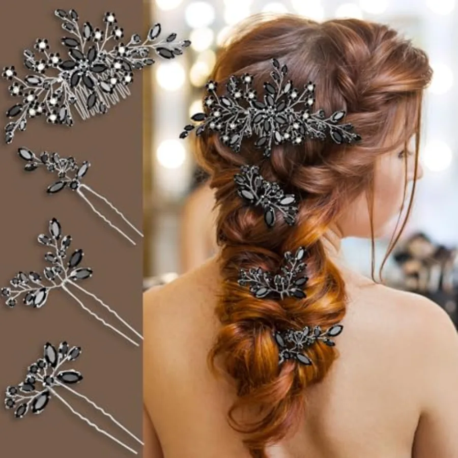 

Wedding hair accessories, Bridal for Pcs, brides headpiece, Bride comb
