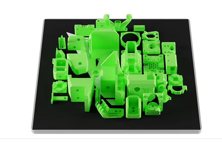 ABS printed parts for V-minions 3D printer