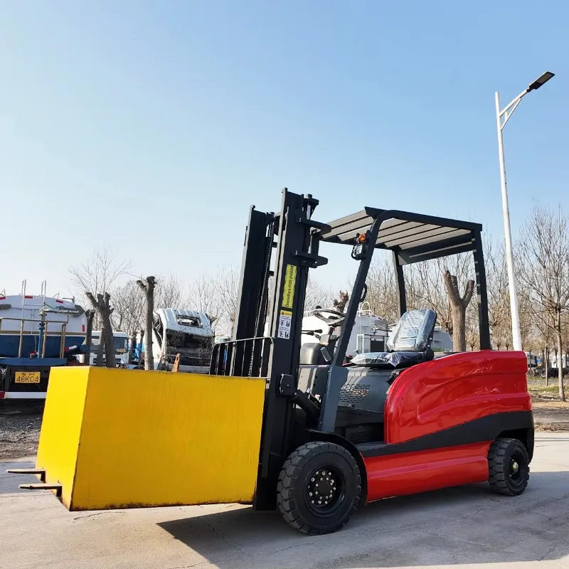 Customized Powerful 2 Ton Electric Forklift 13kW Motor Lithium-Ion Battery 2200kg Capacity 3-9m Lifting Height For Warehouse