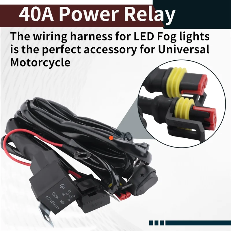 

Мотоциклетные светодиодные противотуманные фары, жгут проводов для BMW R1200GS/ADV F800GS-M53K