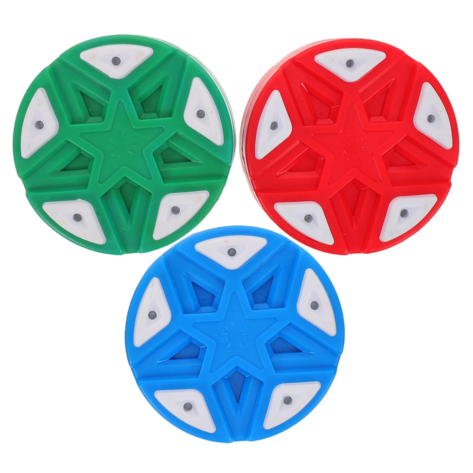 3 قطعة كرات الهوكي الدوارة مضمنة الشارع عفريت دائم في الهواء الطلق معدات التدريب الداخلي الانزلاق السلس لرياضة الممر #6