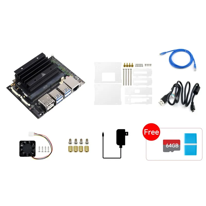 

Jetson Nano Development / Expansion Kit, Alternative Solution Of B01 Kit, Optional Jetson Nano Core Module